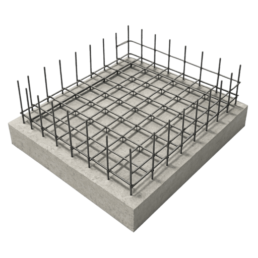 Армирование фундамента в СПб